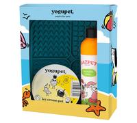 Pack de Verano con Gazpet + helado + alfombra para lamer para perro y gato - Yogupet - Color: Azul
