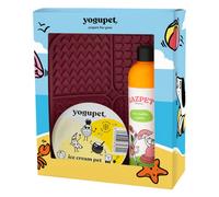 Pack de Verano con Gazpet + helado + alfombra para lamer para perro y gato - Yogupet - Color: Burdeos
