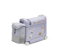 Stokke JetKids Pack de Viaje, Arctic Blue - Incluye Maleta Montable BedBox y Mochila - Ideal para Niños de 2 a 7 Años (hasta 35 kg)