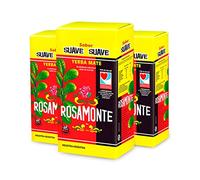 Pack de Yerba Mate Rosamonte Suave 1Kg - 3 Unidades - Total 3 Kg de Yerba Mate