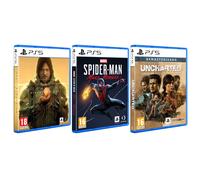 Pack Death Stranding DC + Spiderman Miles Morales + Uncharted Colección Legado de los Ladrones PS5
