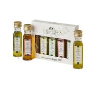 Pack Degustación 5 Aceites de Oliva Virgen Extra 20 ml | Gourmet Italiano, Prensado en Frío | Affiorato, Limón, Albahaca, Picante, Beltocco • Regalo Ideal • 13 di Ilaria