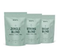 Pack degustación cafés en grano Blend 300 g INCAPTO