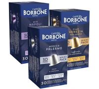 Pack Degustación Caffè Borbone · 90 Cápsulas Nespresso®*