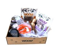 Pack Deluxe Halloween para Perro con Snacks Naturales Variados sin Aditivos - Incluye Yogur + Ciervo + Arándanos y Hueso de Pato - Surtido de Premios Ideal para Todas Las Razas y Edades 900 g | Woolf
