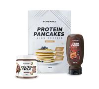PACK DESAYUNO - PANCAKES Nature - CREMA PROTEICA Chocotella + SINCER DE CHOCOLATE