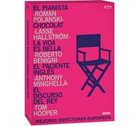 Pack Directores Europeos - Volumen 2 (El Pianista + Chocolat + La Vida Es Bella + El Paciente Inglés + El Discurso Del Rey) [Blu-ray]