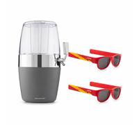 Pack Dispensador De Cerveza Refrigerante Innovagoods Y 2 Gafas De Sol Enrollables Sunfold Spain Red