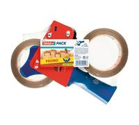 MAQUINA PRECINTO MAS 2 ROLLOS CINTA MARR | Dispensador con 2 rollos de cinta marrón de 66 m x 50 mm