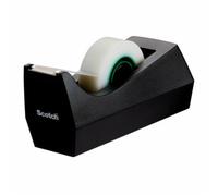 PACK DISPENSADOR PORTARROLLOS C38 PLASTICO RECICLADO + 14 ROLLOS CINTA INVISIBLE 19MM X 33M MAGICADHESIVO BASE VEGETAL 9-1933R14C38 SCOTCH 7100046486