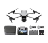Pack DJI Air 3S Vuela Más (control remoto con pantalla RC 2), dron con gran angular con CMOS 1" y telecámara media, 4K/60 fps, detección de obstáculos omnidireccional y 3 baterías para volar más
