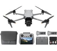 Pack DJI Air 3S Vuela Más (control remoto con pantalla RC 2), dron con gran angular con CMOS 1" y telecámara media, 4K/60 fps, detección de obstáculos omnidireccional y 3 baterías para volar más