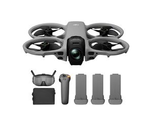 Pack DJI Avata 360 Motion Vuela Más, dron 360° con imagen 360° de 1 pulgada 8K, dron con cámara 360° con protector de hélices. Incluye Goggles N3 y RC Motion 3 para un control de movimiento intuitivo.