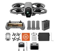 Pack DJI Avata 360 Vuela Más (RC 2) con Bundle, dron 360° con imagen 360° de 1 pulgada 8K para FPV y filmación aérea, Incluye RC 2 y tres baterías, dron con cámara de hélices