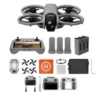 Pack DJI Avata 360 Vuela Más (RC 2) con Bundle, dron 360° con imagen 360° de 1 pulgada 8K para FPV y filmación aérea, Incluye RC 2 y tres baterías, dron con cámara de hélices