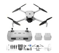 Pack DJI Lito 1 Dos Baterías con DJI RC-N3 con Bundle, dron con cámara 4K para principiantes, detección de obstáculos, ActiveTrack, vídeo 4K e imagen 8K, transmisión de vídeo de 15 km, C0