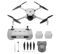 Pack DJI Lito 1 Dos Baterías con DJI RC-N3, dron con cámara 4K para principiantes, ActiveTrack, vídeo 4K e imagen 8K, ligero para adultos, transmisión de vídeo de 15 km, detección de obstáculos, C0
