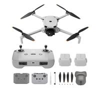 Pack DJI Lito 1 Dos Baterías con DJI RC-N3, dron con cámara 4K para principiantes, detección de obstáculos, ActiveTrack, vídeo 4K e imagen 8K, transmisión de vídeo de 15 km, Estuche protector, C0