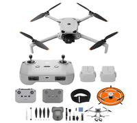 Pack dji Lito X1 Dos Baterías con dji RC-N3, dron con cámara 4K fácil de Usar para Principiantes, ActiveTrack, Sensor de 1/1.3 Pulgadas, C0 (Paquete de accesorios múltiples)