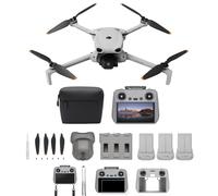 Pack DJI Lito X1 Vuela Más con DJI RC 2, dron con cámara 4K fácil de usar para principiantes, detección de obstáculos, ActiveTrack, sensor de 1/1.3 pulgadas, 3 baterías, C0, protección control remoto
