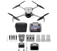 Pack DJI Lito X1 Vuela Más Plus con DJI RC 2, dron con cámara 4K fácil de usar para principiantes, detección de obstáculos, ActiveTrack, sensor de 1/1.3 pulgadas, C1,Set protección para control remoto
