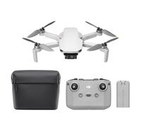 Pack DJI Mini 4K con cámara, dron con cámara 4K UHD, menos de 249 g, estabilización en 3 ejes, transmisión de vídeo a 10 km, regreso automático, 2 baterías para un tiempo máx. de vuelo de 62 min