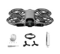 Pack DJI Neo 2 (Incluye Adaptador Europeo), ligero y plegable, despegue y aterrizaje desde la palma, control gestual, ActiveTrack, detección de obstáculos omnidireccional, dron 4K para principiantes