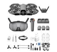 Pack DJI Neo 2 Motion: Dron 4K FPV para Principiantes con RC Motion 3, Goggles N3, 3 Baterías + Bundle 2 (Incluye Luz Estroboscópica, Adaptador y Set de Limpieza)