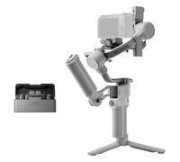 Pack DJI RS 4 Mini + DJI Mic 3 (2 TX + 1 RX + Estuche de Carga), estabilizador, Seguimiento Inteligente, micrófono inalámbrico, código de Tiempo Integrado, Carga rápida