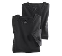 Pack Doble De Camiseta Para Hombre Olymp Cuello Redondo Negro Unicolor 070012 68