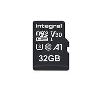 Pack Doble de Tarjetas microSD Integral 32GB, Alta Velocidad, vídeo 4K, hasta 100MB/s Lectura y 30MB/s Escritura, UHS-I, U3, V30, Clase 10, A1 - para móviles, Tablets, Drones y Consolas.