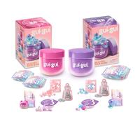 Pack Doble Exclusivo de GUI GUI, el viscosito más Bonito jamás Visto, Creado por ti, añade Adornos y Brillo, Hay 2 viscositos con Aromas Diferentes y 2 increíbles Texturas (Transparente y Brillante)