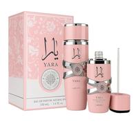 Pack Doble YARA - Perfume Spray 100 ml + Aceite Concentrado 20 ml | Fragancia Árabe Femenina de Larga Duración | Elegancia y Dulzura Oriental en un Set Exclusivo, UBOON