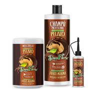 Pack DonaFlora Pelazo: Champú - 1000ml + Mascarilla 1000ml + 70ml