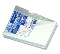 Pack Dossier Classic A4 - Fabricado en Polipropileno 100% Reciclable - Con Uñero superior - Office Box (5 Ud. Cristal con Fuelle - Apertura Lateral)