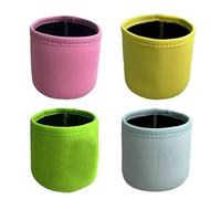 Pack Eisbehälter Hüllen Pints Becher Hüllen Eiscreme Stoffmaterial Ersatzbecher Abdeckung Becherhüllen