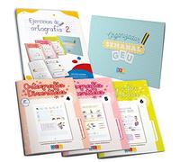 Pack Ejercicios de Ortografía | ortografía I gramática I Aprende Las Reglas De Ortografía | Más de 370 ejercicios | Trabaja Jugando Con Las Palabras | Ortografía Divertida Educación Primaria (2º)