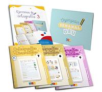 Pack Ejercicios de Ortografía | ortografia y gramática I Aprende Las Reglas De Ortografía | Más de 370 ejercicios | Trabaja Jugando Con Las Palabras | Ortografía Divertida (3º Primaria)