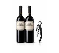 Pack El Enemigo Malbec + Cabernet Franc con Sacacorchos Profesional | Vino Tinto Argentino Premium Mendoza | Set Regalo 2 Botellas 750 ml