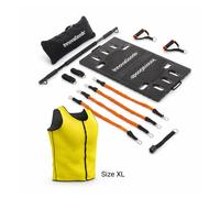 Pack entrenamiento portátil y chaleco deportivo sauna innovagoods