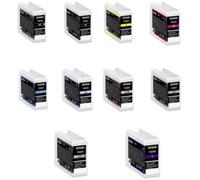 Pack Epson: T46S serie 2 negros + 8 colores