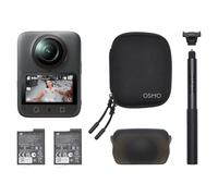 Pack Esencial dji Osmo 360, Cámara Deportiva 360 | Imagen 360° de 1 pulgada, video 360° en 8K nativo, video 4K/120 fps y 170° Boost, kit de palo de selfie invisible de 1.2 m