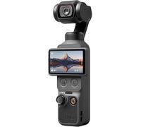 Pack Esencial dji Osmo Pocket 4, cámara para videovlogs de Bolsillo con estabilizador, 1″ CMOS y 4K/240 fps, estabilización de 3 Ejes, Rango dinámico de 14 Pasos, Almacenamiento Interno de 107 GB
