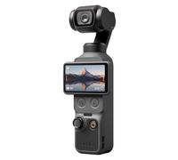 Pack Esencial dji Osmo Pocket 4, cámara para videovlogs de Bolsillo con estabilizador, 1″ CMOS y 4K/240 fps, estabilización de 3 Ejes, Rango dinámico de 14 Pasos, Almacenamiento Interno de 107 GB