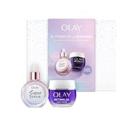 PACK ESPECIAL: Olay Retinol24 Crema Hidratante De Noche, 50ml Y Olay Super Sérum, Sérum Facial Hidratante, 30 ml. Para Una Piel Suave