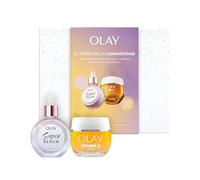 PACK ESPECIAL: Olay Vitamin C Crema De Día Hidratante Con SPF 30, 50ml y Olay Super Sérum, Sérum Facial Hidratante, 30 ml. Para Una Piel Luminosa