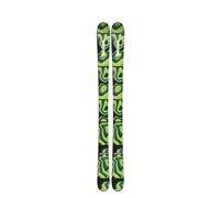 Pack esquís freestyle K2 OMEN JR (Verde/Negro) + Fijaciones Junior - 2026