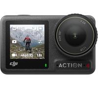 DJI Pack Esencial Osmo Action 4 - Cámara de acción Sumergible 4K/120 fps con un Sensor de 1/1.3 Pulgadas, Gran Rendimiento con Poca luz, Color D-Log M de 10 bits, batería Duradera de 1770 mAh