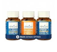 Pack Estado Óptimo | Magnesio Bisglicinato 1200mg + Colágeno Membrana Huevo + Omega 3 EPA/DHA | Recuperación Total