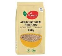 Pack Familiar 2x250g Arroz Hinchado Integral | Selección BIO | Grano Entero Expandido | Sin Azúcares Añadidos | Calidad Vegana | Textura Alveolar Crujiente